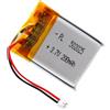 Winfox Batteria LiPo 3,7 V 200 mAh 502025 con connettore 2P-PH, batteria ricaricabile ai polimeri di litio per altoparlanti Bluetooth, Dash Cam, Wearables e dispositivi elettronici