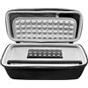 Junbyuhu Custodia di Trasporto Impermeabile per Proteggere e Trasportare il tuo Bose Soundlink Mini 1 e 2,Interno Imbottito con Bolle per Altoparlante e Dock, Tasca in Rete,Laccetto da Polso
