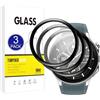 X-Dision [3 Pezzi Pellicola Protettiva Compatibile con OnePlus Watch 2,[Resistente ai Graffi, Alta Definizione][3D Curved Full Cover] Pellicola Protettiva per OnePlus Watch 2