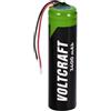 VOLTCRAFT VC-18650PCM Batteria ricaricabile speciale 18650 con cavo Litio 3.6 V 3400 mAh 1 pz.