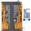 ELLENNE Batteria per Xiaomi Redmi Note 14 4G BR50 con KIT ATTREZZI INCLUSO | Batteria NUOVA, Kit Smontaggio Incluso