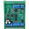 Fafeicy Modulo di Uscita di Ingresso Digitale Analogico a 8 con Coperchio DC12V N4DBA06 per il Controllo Dell'automazione