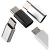 HOYULLI Adattatore Ricarica Micro USB A USB C(3Pack)Android Femmina Cavo Da Tipo C Maschio Convertitore Per iPad Caricabatterie Connettore Compatibile Per Samsung Adattatori Apple IPhone Type-C Spinotto to-tp