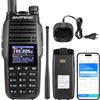BAOFENG UV-29 Pro Radio Amatoriale 10W VHF/UHF, Ripetitore Cross-Band | Programmazione App e Cuffie/PTT BT, Ricezione Banda Aeronautica, Batteria 2600 mAh USB-C, 1000 Canali per Uso Esterno