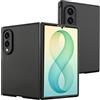 CONAPIKA Cover per Samsung Galaxy Z Fold 8/Z Fold8, Ultra-Sottile Morbida Materiale TPU Pieghevole Custodia Case Leggero Antigraffio Antiimpronte Liscio al Tatto Opaco cellulare cover Posteriore, Nero