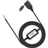 Junbyuhu Moto USB Kit Alimentazione Porta Presa Caricatore,Presa per Caricabatterie per Moto 5V 2A USB Impermeabile per Tablet GPS per Smartphone(Ingresso 12V-24V)