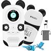 RUIZU Lettore MP3 Bambini 64GB Bluetooth 5.3 con Altoparlante | Limitazione del volume, memoria espandibile fino a 128GB, Radio FM, sveglia e registrazione con un tasto
