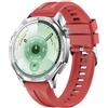 GIOPUEY Cinturini Compatibile con Huawei Watch GT 6 46mm/GT 6 PRO, Morbido Silicone Cinturino [Resistente all'Usura] [Traspirante] - Red