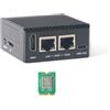youyeetoo NanoPi R76S RK3576 Octa-Core 2.5G Router, 3/4GB LPDDR4X 0/64GB eMMC, 6TOPS NPU, Dual 2.5GbE, M.2 SDIO, USB 3.2, 4K HDMI, Mini IoT Gateway (4GB RAM - 64GB eMMC, con modulo WLAN)