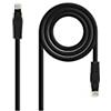 Nano Cable NanoCable 10.20.1810-BK - Cavo patch di rete ethernet Cat. 6A UTP RJ45 AWG24 LSZH, nero, 2.0 m