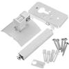 Fastigeaty Supporto da parete per Bose UB-20 II, ST535, ST525 e altri, staffa salvaspazio per altoparlanti con struttura in ABS, supporto audio portatile per parete audio domestica (bianco)