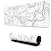 Surwin Tappetino per il Mouse, Stampa HD Tappetini Mouse Gaming Tappetino Mouse da Tavolo Soft Confortevole Tappeti Mouse Base in Gomma Antiscivolo Mousepad Durevole (300x600mm,Bianco3)