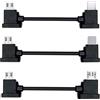 xiwai 3 pz/set Tipo-C & Micro & 8P a Micro USB USB-C Remote Controller Cavo Dati per Mavic Pro Platinum Park RC Accessori
