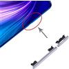 senza marchio KIT TASTI ESTERNI LATERALI compatibile per XIAOMI REDMI NOTE 8 PRO (6.53) TASTINO ACCENSIONE power ON OFF + PULSANTE controllo VOLUME side keys (Silver)