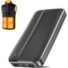 SNZ Power Bank da 20000 mAh per giubbotto riscaldante e vestiti riscaldabili, certificato UL2056, compatibile con giacca riscaldata, pantaloni, biancheria intima, gilet donna/uomo, batteria portatile