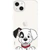 LA CASA DE LAS CARCASAS Custodia compatibile con iPhone 15 Ufficiale Disney Puppy Smile per proteggere il tuo telefono cellulare, custodia in silicone flessibile trasparente con licenza ufficiale 101 Dalmati