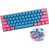 Sunzit Keycaps, 61 Keycaps Backlight Due Colori PBT Keycap per GH60 / RK61 / ALT61 / Annie/Keyboard Poker Keys (Vendi Solo keycaps)