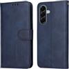 YUXING Cover per Samsung Galaxy A57 5G, Custodia a Libro in Pelle | Portafoglio, Blocco RFID, Porta Carte e Tasca Contanti, Chiusura Magnetica, Supporto, Antiurto-Blu