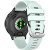 MoKo Cinturini Silicone da 18 mm Compatibili con Garmin Venu3S,Verde Salvia | Braccialetto Sportivo Morbido, Regolabile, Impermeabile, per Venu 4 41 mm / Venu 2S, Vivoactive 4S / Forerunner 265S, Donna
