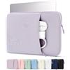 ProCase Custodia per 13 MacBook Neo/Air/Pro - Viola | Imbottita, tasca frontale. Ideale per professionisti, studenti, viaggi. Compatibile con 13 Lenovo/HP/Acer/Asus.