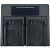 ESTIVITA Caricabatteria da viaggio USB a doppio LED per fotocamera EN-EL20, EN-EL20A, EN-EL22, EN-EL22A, per fotocamera Coolpix P950, P1000, DL24-500, Coolpix A, 1 AW1, 1 J1, 1 J2, 1 J3, 1 S1, 1 V3