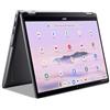 Acer Chromebook Plus Spin 514 Laptop con Google AI - 14 pollici WUXGA 1920x1200 IPS Touch Display Processore Intel Core 3 100U 8GB LPDDR5X 128GB UFS WiFi 6E FHD Webcam Chrome OS CP514-4HN-30UC