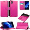 Mobile Stuff Alcatel 1 (5033X), custodia a libro in pelle con chiusura magnetica e supporto per Alcatel 1 (rosa)