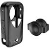 Generic Copriobiettivo + custodia in silicone per Insta360 X6, copriobiettivo e custodia protettiva per corpo fotocamera Insta 360 X6 (set di accessori)