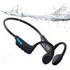 MONODEAL Cuffie Conduzione Ossea Subacquee Lettore 8GB MP3 per Piscina Nuoto Corsa | Lettore MP3 con memoria da 8 GB, IPX8 subacqueo, 27 g, ultraleggero, materiale in silicone morbido per comfort