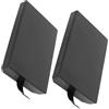shenruifa 2 custodie per disco rigido interno per console 360 Slim HDD di ricambio (disco rigido non incluso)