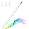 ESR Penna Stilo per iPad con sensibilità all'inclinazione, Pencil per Apple iPad 10/9/8/7/6, PRO 11, PRO 12.9, Mini 6/5 e iPad Air 5/4/3, Zero segni della Mano sullo Schermo, Aggancio Magnetico,Bianco
