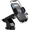 XUKEY Porta Cellulare Auto con Sgancio a un Pulsante Girevole a 360°