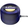 Fowecry Mini altoparlante portatile Universale 3.5mm Sound Box Amplificatore Altoparlante per telefono cellulare Altoparlanti cablati esterni Blu trasparente