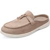 Xinghuanhua Mocassini Mules Senza Tallone Uomo Pelle Scamosciata Scarpe Slip On Leggere Casual per Uso Quotidiano