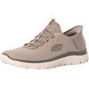 Skechers Uomo Summits High Range Scarpe da Allenamento, Taupe Mesh/Trim, 46 EU