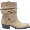 BATA Stivale Western da donna stile cowboy in pelle | Suola robusta, tomaia in tessuto traspirante, fodera interna confortevole, adatte a giornate fredde