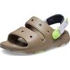 Crocs Unisex Bambino All Terrain Sandal K Sandalo, Khaki/Multi, 28/29 EU