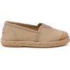 Pisamonas Espadrillas Elastico Centrale Punta Iuta Misurare 32 Colore Beige