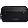Tommy Hilfiger Uomo Beauty Case Nylon con Zip, Nero (Black), Taglia Unica