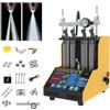 AUTOOL CT150 Tester per Pulizia Iniettori Carburante, Ultrasuoni, 220 V Pulitore per Iniezione Carburante con 4 Cilindri, Display Digitale, 9 modalità di Test per Auto E Moto