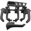 MZGDONGF [Replacement] 7 Pezzi Neri Maniglia Interna Porta Maniglia Interruttore finestrino Lunetta Copertura per Golf 5 per GTI-MK5 per Jetta per Interno per bracciolo 1K0 868 040B