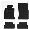 Mats4all Set di tappetini auto Compatibile con Mini Cooper 2007-2014 | Antiscivolo | Con rinforzo | 4 pezzi | Tappetini per auto | Set di tappetini