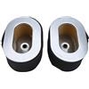 UTTASU Elemento filtro dell'aria in ferro spugna per generatore 186FA 10HP (2
