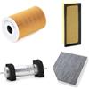 Generico Kit Filtri per Tagliando Auto, Set di 4 Pezzi, Filtro Aria, Olio, Carburante e Abitacolo per Audi A4 A5 B8 2.0 TDI