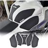 SHINKXMT ZX6R Protezione laterale per serbatoio carburante ZX636 Adesivi per serbatoio benzina Moto Protezione anti-attrito per serbatoio carburante Compatibile con Ninja ZX-6R ZX-636 2012-2026