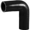 QUARKZMAN 1 Pz Tubo In Silicone Per Liquido Refrigerante 35mm ID 90° 102mm | Diametro Interno 35mm Lunghezza 102mm Spessore 5mm Pressione Max 1Mpa Temperatura Da -60°C A +300°C Universale