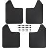 SMNHHZ Rally Sport Paraspruzzi universali Paraspruzzi Paraspruzzi Parafango Anteriore Posteriore per Auto Pick-up SUV Van Truck