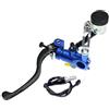WENDMY Moto Maniglia Frizione Leva Pompa Freno Frizione Scooter Freno Moto PX1 Radiale 17,5 Mm Cilindro Principale 22 Mm Protezione Leva Freno Frizione