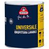 Boero Fai da Te, Idropittura Lavabile Universale, Traspirante per Interni, ad Alta Copertura e Punto di Bianco, per Pareti e Soffitti, Latta da 14L