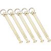 TOPPERFUN Rivetti in Ferro Anello per Ventaglio Kit 5 Set per Ventaglio Pieghevole Perni 3mm Accessori Riparazione Ventaglio Manuale Resistenti e Duraturi